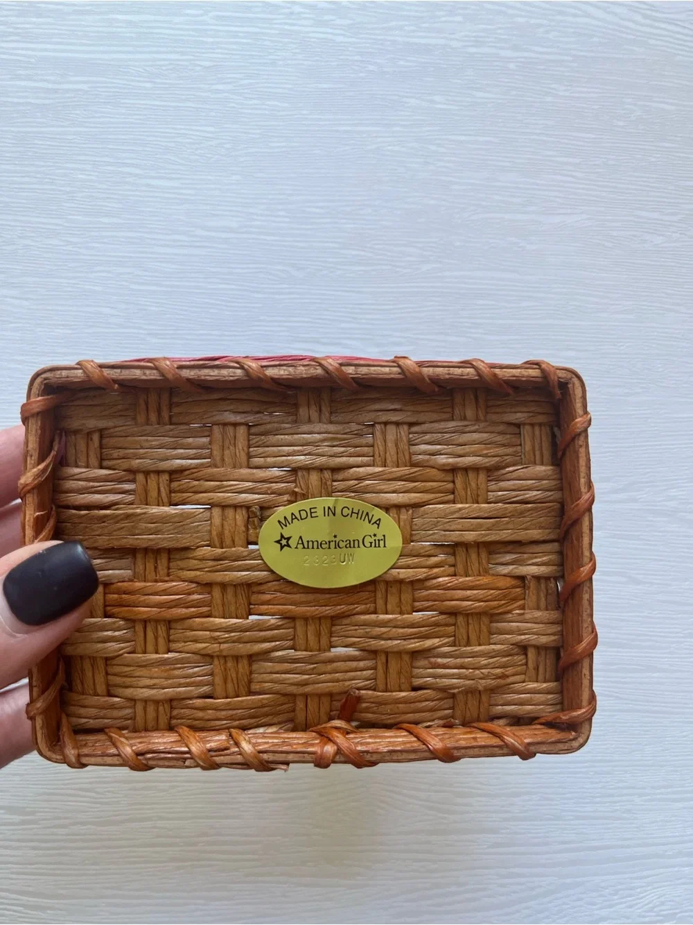 American Girl Sage NIB Picnic Basket Accessory Set Retired
